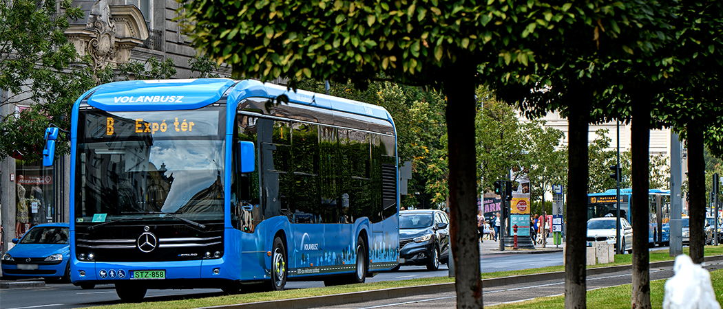 eCitaro Budapesten