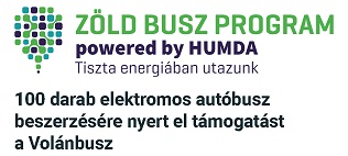100 darab elektromos autóbusz beszerzésére nyert el támogatást a Volánbusz