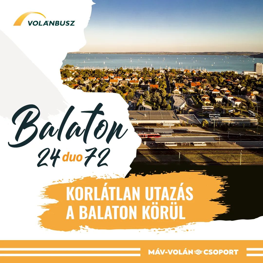 A képen a Balaton 24 duo 72 plakát látható.