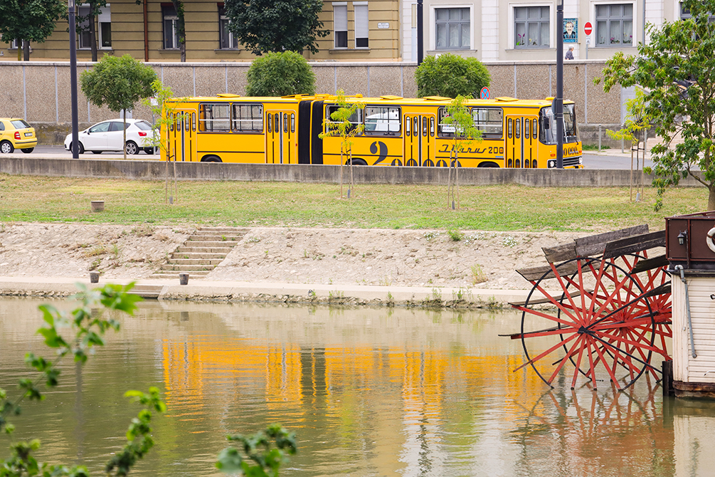 Győrben a 200.000. Ikarus