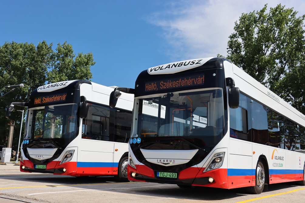 2 Ikarus 120e Székesfehérváron