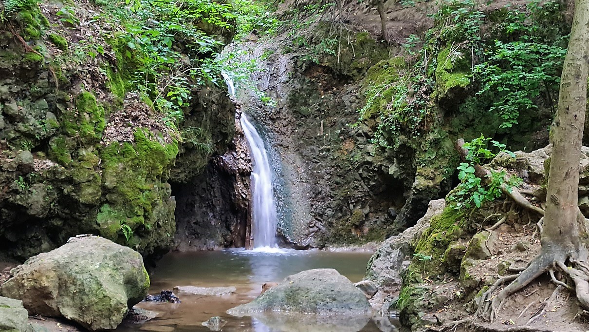 A képen a Kőszegi hétforrásnál készült kép látható.