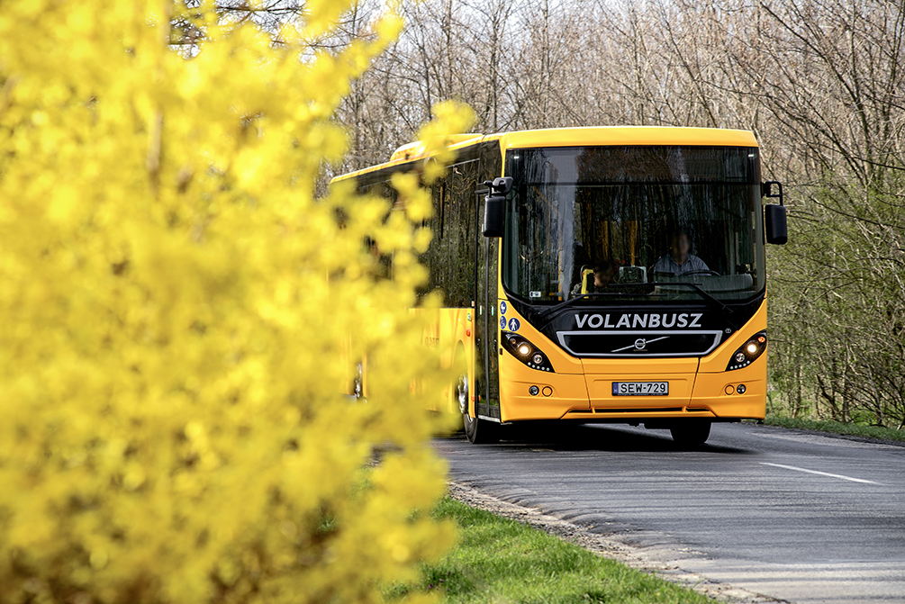 Tavaszi aranyeső Volánbusszal