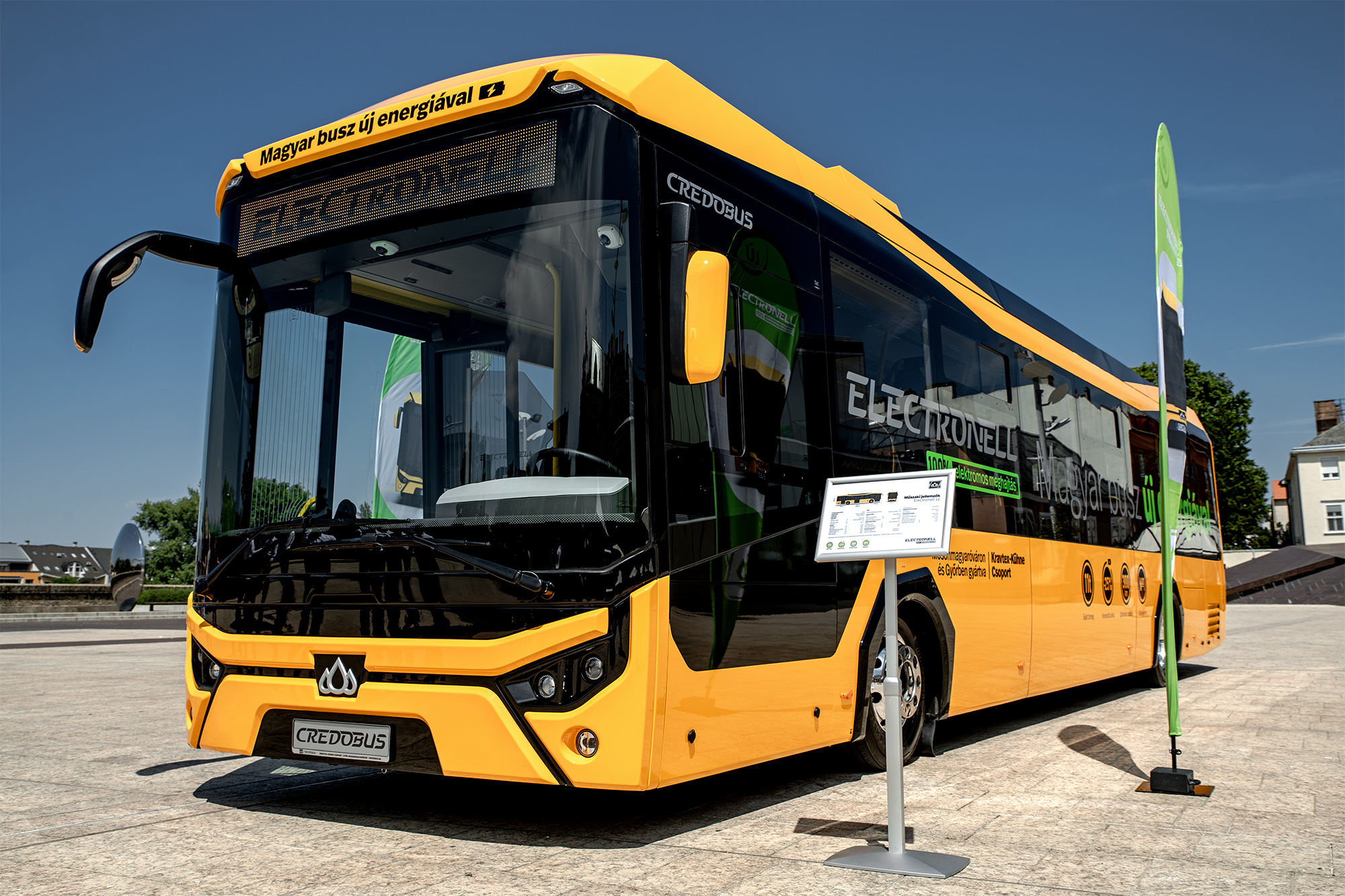 Credobus Electronell teszt a Volánbusznál