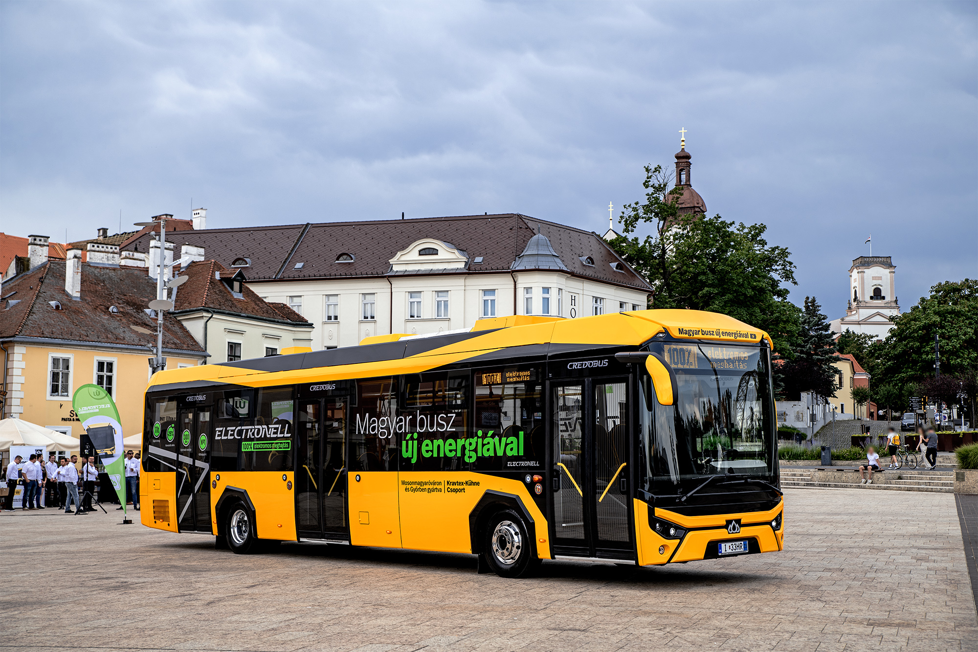 Credo electronelll teszt a Volánbusznál