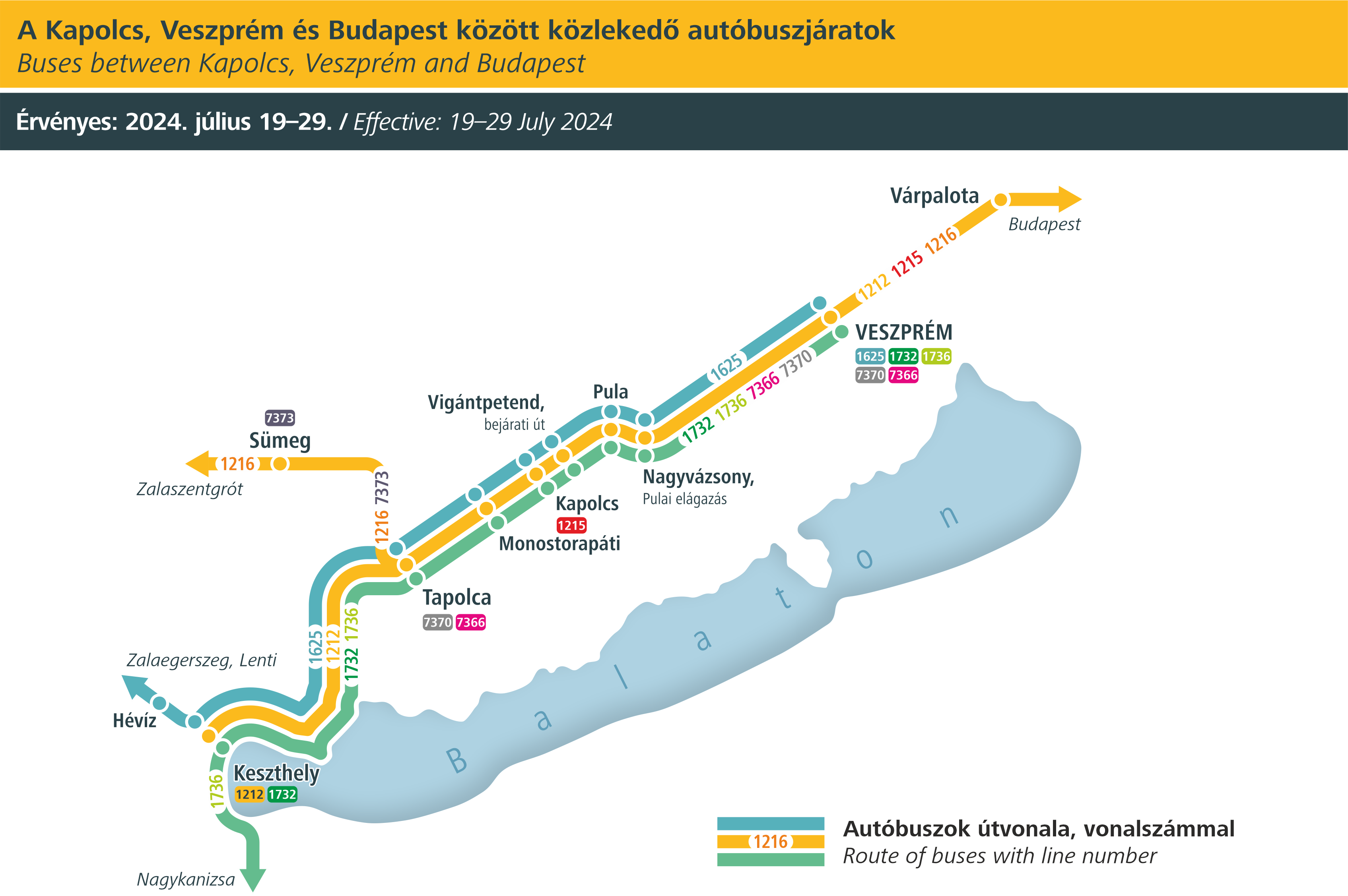 Művészetek völgyéhez az eljutást tartamazó térkép